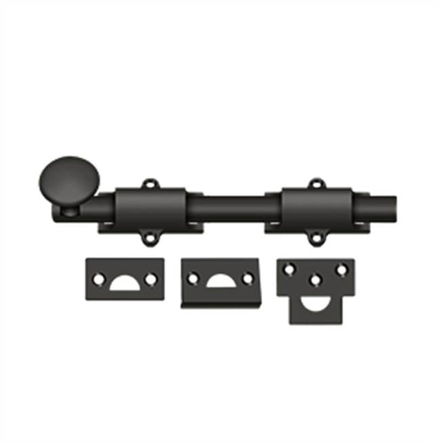 Deltana - 8'' Surface Bolt, HD - Oil-rubbed Bronze