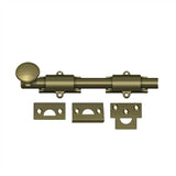 Deltana - 8'' Surface Bolt, HD - Antique Brass