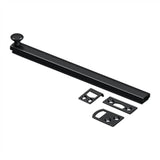 Deltana - 8'' Surface Bolt, Concealed Screw, HD - Paint Black