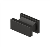 Deltana - Contemporary Knob, Anvil, 3/4'' x 1-1/2'' x 7/8'' - Oil-rubbed Bronze