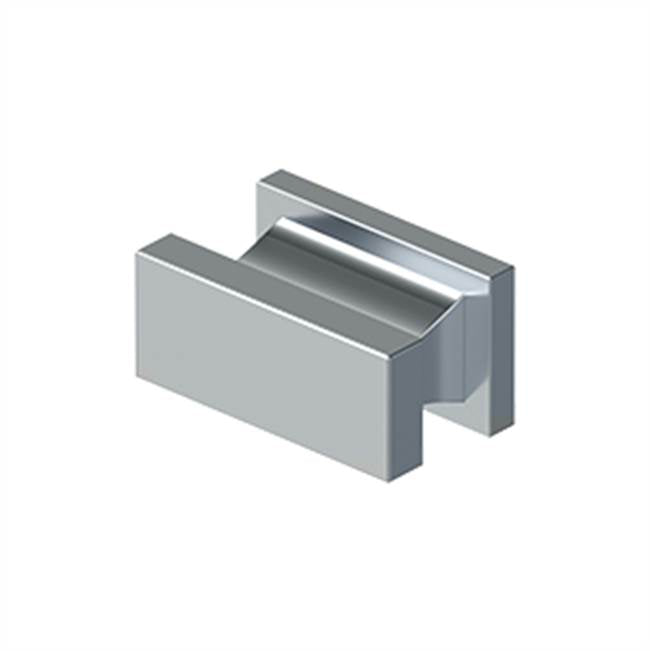 Deltana - Contemporary Knob, Anvil, 3/4'' x 1-1/2'' x 7/8'' - Polished Chrome