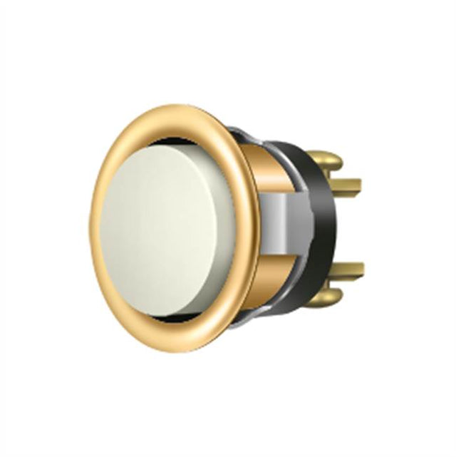 Deltana - Replacement Bell Button Mechanism - PVD Polished Brass