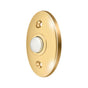 Deltana - Bell Button, Standard - PVD Polished Brass