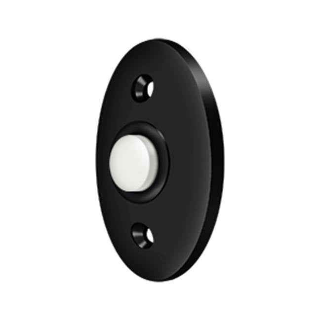 Deltana - Bell Button, Standard - Paint Black
