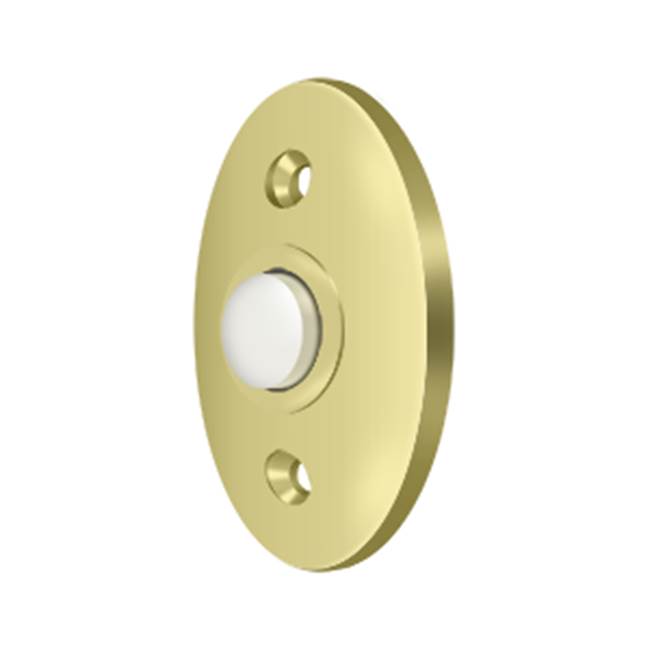 Deltana - Bell Button, Standard - Polished Brass