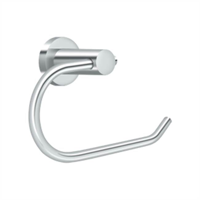Deltana - Toilet Paper Holder Single Post, BBN Series - Polished Chrome