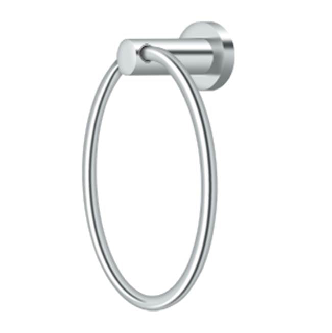 Deltana - 6-1/4'' Towel Ring, BBN Series - Polished Chrome