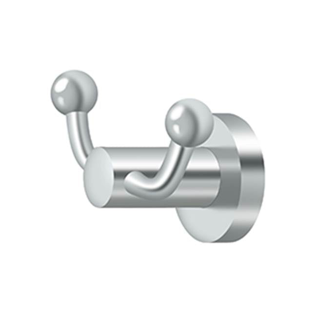 Deltana - Double Robe Hook, BBN Series - Polished Chrome