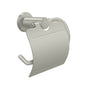 Deltana - Toilet Paper Holder Single Post w/Cover, BBN Series - Brushed Nickel