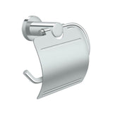 Deltana - Toilet Paper Holder Single Post w/Cover, BBN Series - Polished Chrome