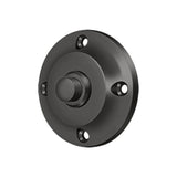 Deltana - Bell Button, Round Contemporary - Oil-rubbed Bronze