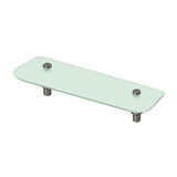 Deltana - 15-3/4'' Frosted Glass Shelf BBS Series - Oil-rubbed Bronze