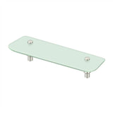 Deltana - 15-3/4'' Frosted Glass Shelf BBS Series - Polished Nickel