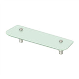 Deltana - 15-3/4'' Frosted Glass Shelf BBS Series - Brushed Nickel