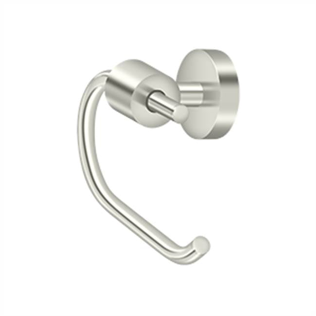 Deltana - Toilet Paper Holder Single Post BBS Series - Polished Nickel