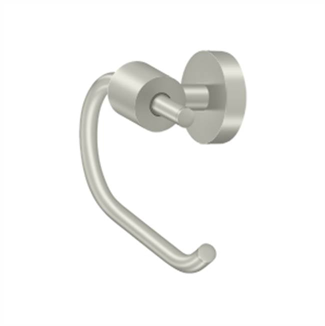 Deltana - Toilet Paper Holder Single Post BBS Series - Brushed Nickel