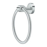 Deltana - 6-1/2'' Towel Ring BBS Series - Polished Chrome