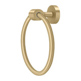 Deltana - 6-1/2'' Towel Ring BBS Series - Brushed Brass