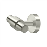 Deltana - Double Robe Hook BBS Series - Polished Nickel