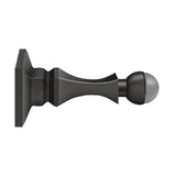 Deltana - 3-1/2'' Baseboard Door Bumper, HD, Solid Brass - Oil-rubbed Bronze