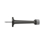 Deltana - 3-1/4'' Baseboard Door Bumper, Solid Brass - Oil-rubbed Bronze