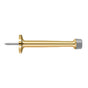Deltana - 4'' Baseboard Door Bumper, Solid Brass - PVD Polished Brass