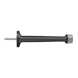 Deltana - 4'' Baseboard Door Bumper, Solid Brass - Oil-rubbed Bronze