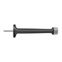 Deltana - 4'' Baseboard Door Bumper, Solid Brass - Oil-rubbed Bronze