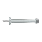 Deltana - 4'' Baseboard Door Bumper, Solid Brass - Brushed Chrome