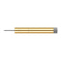 Deltana - Extension Baseboard Door Bumper, Solid Brass - PVD Polished Brass