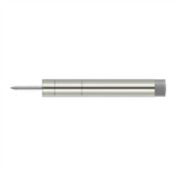 Deltana - Extension Baseboard Door Bumper, Solid Brass - Polished Nickel