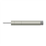 Deltana - Extension Baseboard Door Bumper, Solid Brass - Brushed Nickel