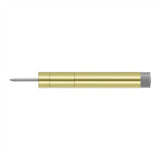 Deltana - Extension Baseboard Door Bumper, Solid Brass - Polished Brass