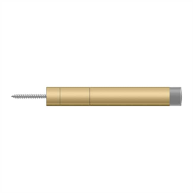 Deltana - Extension Baseboard Door Bumper, Solid Brass - Brushed Brass