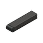 Deltana - 4'' Contemporary Half-Cylinder Tip Baseboard Bumper, Solid Brass - Oil-rubbed Bronze