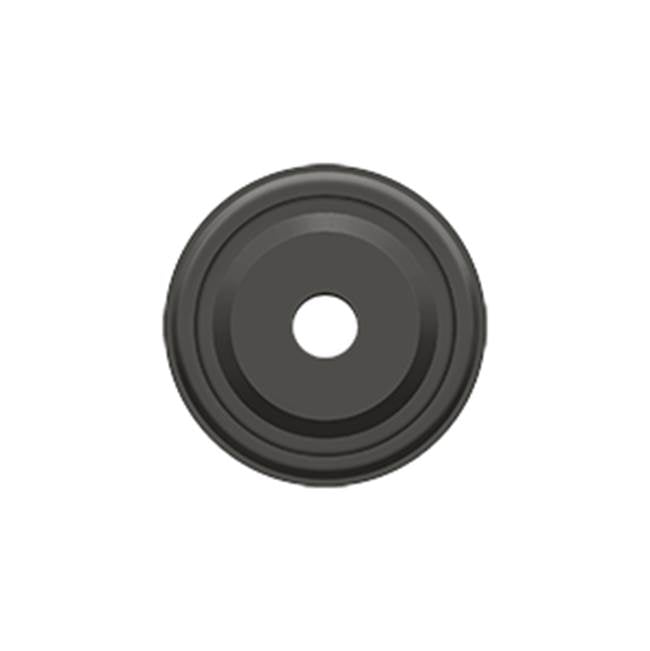 Deltana - Base Plate for Knobs, 1'' Diam. - Oil-rubbed Bronze