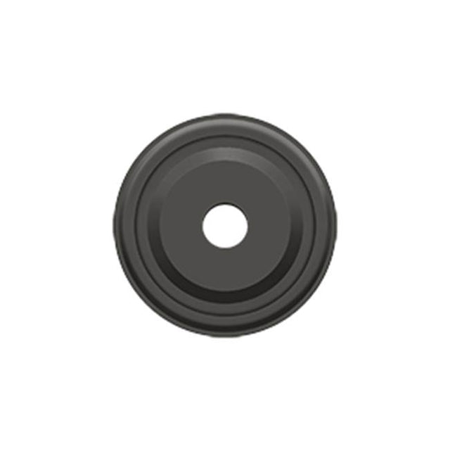 Deltana - Base Plate for Knobs, 1'' Diam. - Oil-rubbed Bronze