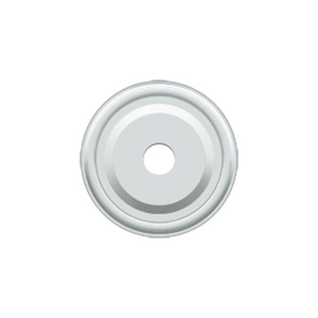 Deltana - Base Plate for Knobs, 1'' Diam. - Polished Chrome