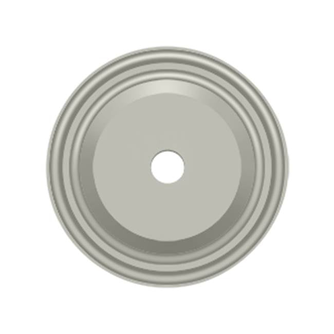 Deltana - Base Plate for Knobs, 1-1/2'' Diam. - Brushed Nickel