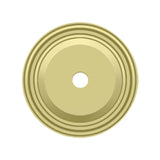 Deltana - Base Plate for Knobs, 1-1/2'' Diam. - Polished Brass