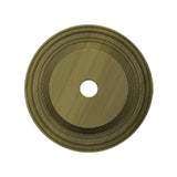 Deltana - Base Plate for Knobs, 1-1/2'' Diam. - Antique Brass