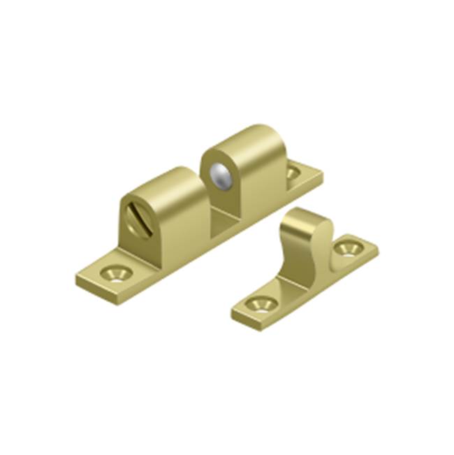 Deltana - Ball Tension Catch 2-1/4'' x 1/2'' - Polished Brass