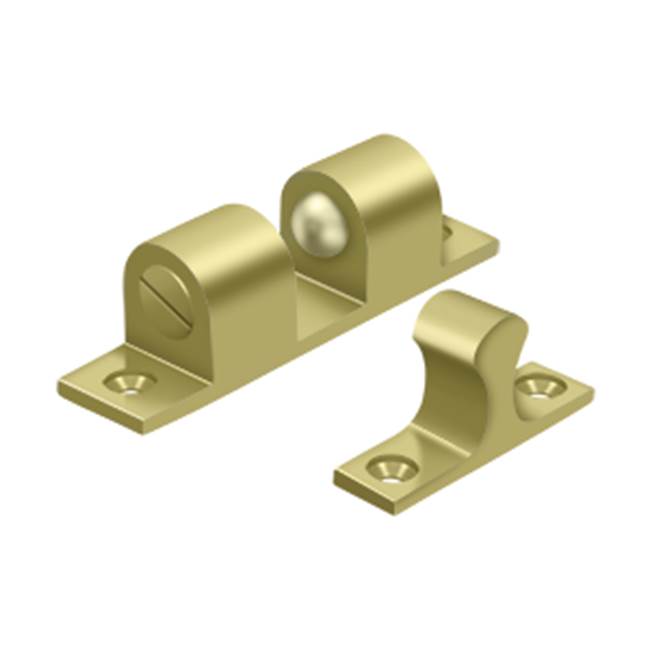 Deltana - Ball Tension Catch 3'' x 3/4'' - Polished Brass