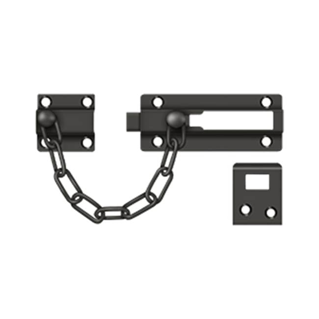 Deltana - Door Guard, Chain / Doorbolt - Oil-rubbed Bronze