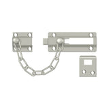 Deltana - Door Guard, Chain / Doorbolt - Brushed Nickel