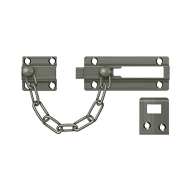 Deltana - Door Guard, Chain / Doorbolt - Antique Nickel