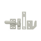 Deltana - Window Lock, Casement Fastener, Small - Brushed Nickel