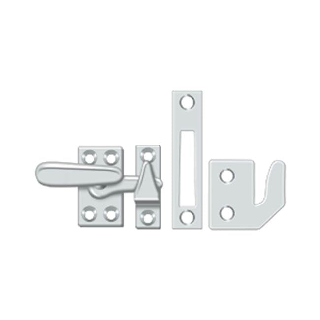 Deltana - Window Lock, Casement Fastener, Small - Polished Chrome