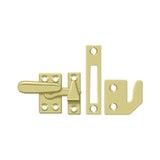 Deltana - Window Lock, Casement Fastener, Small - Polished Brass