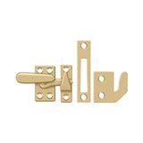 Deltana - Window Lock, Casement Fastener, Small - Brushed Brass